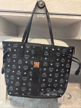 MCM black tote